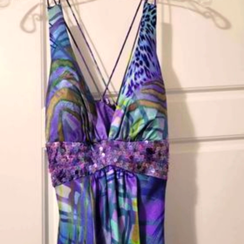 Laura maxi backless dress